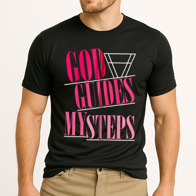 God Guides My Steps Performance Shirt