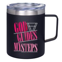God Guides My Steps 12oz Stainless Steel Coffee Mug
