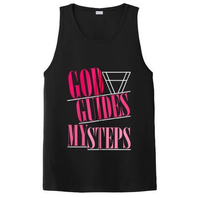 God Guides My Steps PosiCharge Competitor Tank
