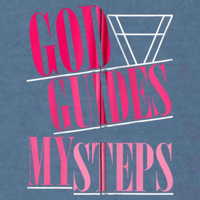 God Guides My Steps Garment-Dyed Sweatshirt