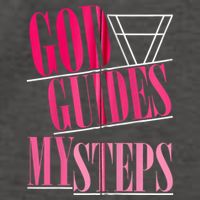 God Guides My Steps Vector Backpack