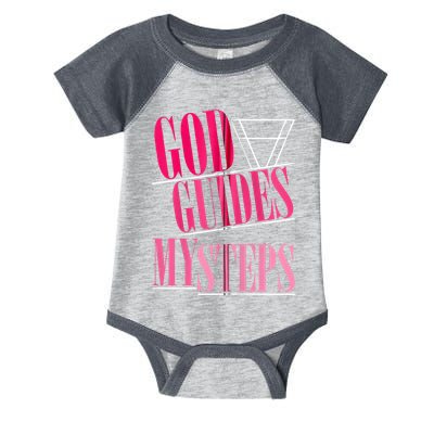 God Guides My Steps Infant Baby Jersey Bodysuit
