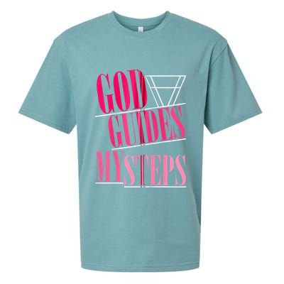 God Guides My Steps Sueded Cloud Jersey T-Shirt