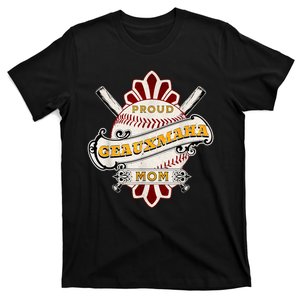 Geauxmaha Geaux Maha Proud Baseball Mom Sports T-Shirt