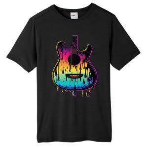 Guitar Graphic Music Lover Acoustic Guitar Player Musician Tall Fusion ChromaSoft Performance T-Shirt