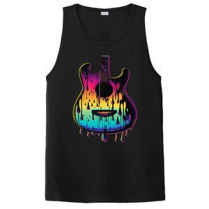 Guitar Graphic Music Lover Acoustic Guitar Player Musician PosiCharge Competitor Tank