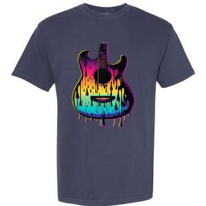 Guitar Graphic Music Lover Acoustic Guitar Player Musician Garment-Dyed Heavyweight T-Shirt