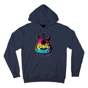 Guitar Graphic Music Lover Acoustic Guitar Player Musician Hoodie