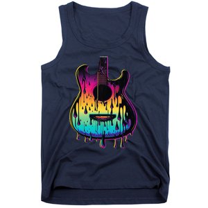 Guitar Graphic Music Lover Acoustic Guitar Player Musician Tank Top