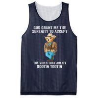 God Grant Me The Serenity To Accept The Vibes That Arent Rootin Tootin Mesh Reversible Basketball Jersey Tank