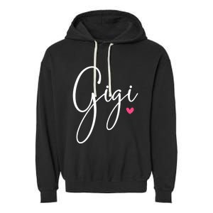 Gigi Grandma MotherS Day Christmas Gift Garment-Dyed Fleece Hoodie