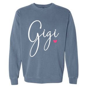 Gigi Grandma MotherS Day Christmas Gift Garment-Dyed Sweatshirt