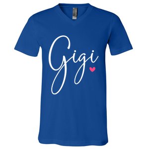 Gigi Grandma MotherS Day Christmas Gift V-Neck T-Shirt