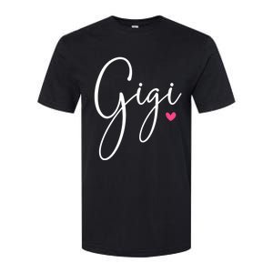 Gigi Grandma MotherS Day Christmas Gift Softstyle CVC T-Shirt