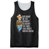 God Grant Me Serenity To Accept Vibes Arent Rootin Tootin Mesh Reversible Basketball Jersey Tank