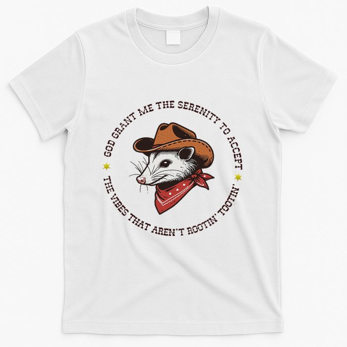 God Grant Me The Serenity Accept Vibes ArenT Rootin Tootin T-Shirt