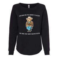 God Grant Me The Serenity To Accept The Vibes That Aren’t Rootin Tootin Womens California Wash Sweatshirt