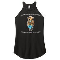 God Grant Me The Serenity To Accept The Vibes That Aren’t Rootin Tootin Women's Perfect Tri Rocker Tank