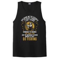 God Grant Me The Serenity Go Fishing PosiCharge Competitor Tank