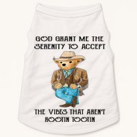 God Grant Me The Serenity To Accept The Vibes Doggie Tank