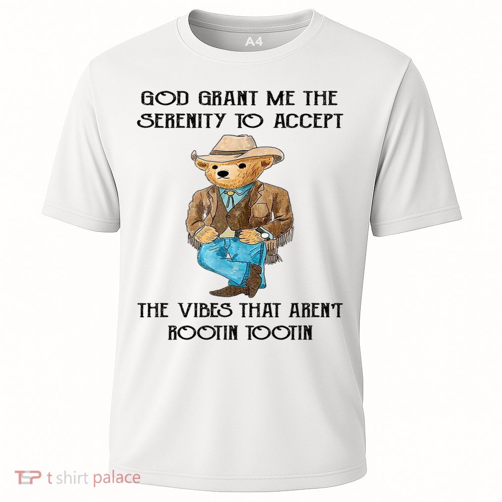 God Grant Me The Serenity To Accept The Vibes Performance Shirt
