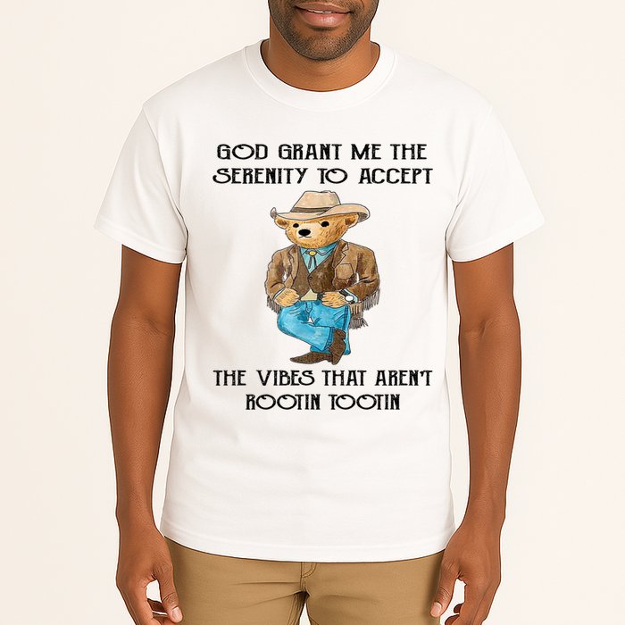 God Grant Me The Serenity To Accept The Vibes Tall T-Shirt