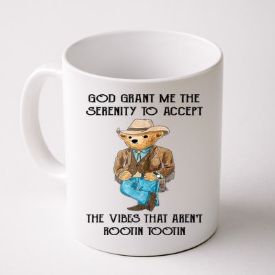 God Grant Me The Serenity To Accept The Vibes Mug