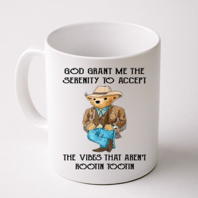 God Grant Me The Serenity To Accept The Vibes Coffee Mug