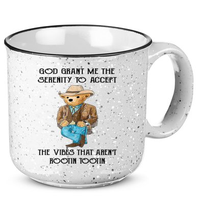 God Grant Me The Serenity To Accept The Vibes 15oz Campfire Ceramic Mug