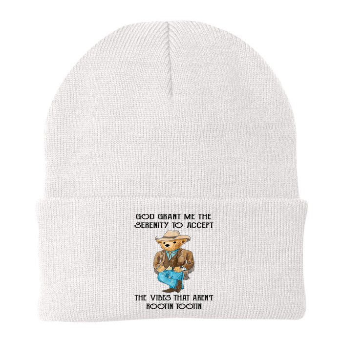 God Grant Me The Serenity To Accept The Vibes Beanie