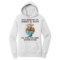 God Grant Me The Serenity To Accept The Vibes Women's Pullover Hoodie