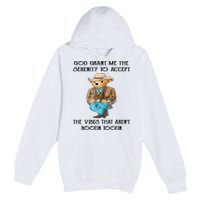 God Grant Me The Serenity To Accept The Vibes Premium Pullover Hoodie