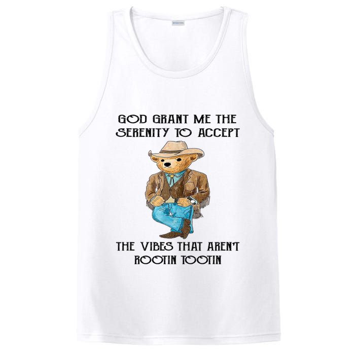 God Grant Me The Serenity To Accept The Vibes PosiCharge Competitor Tank