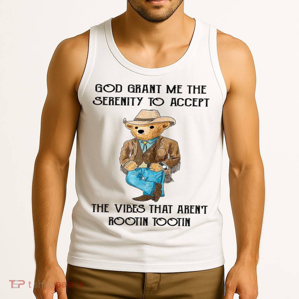 God Grant Me The Serenity To Accept The Vibes Tank Top