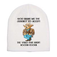 God Grant Me The Serenity To Accept The Vibes Short Acrylic Beanie