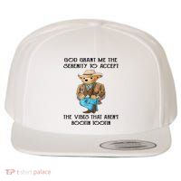 God Grant Me The Serenity To Accept The Vibes Wool Snapback Cap