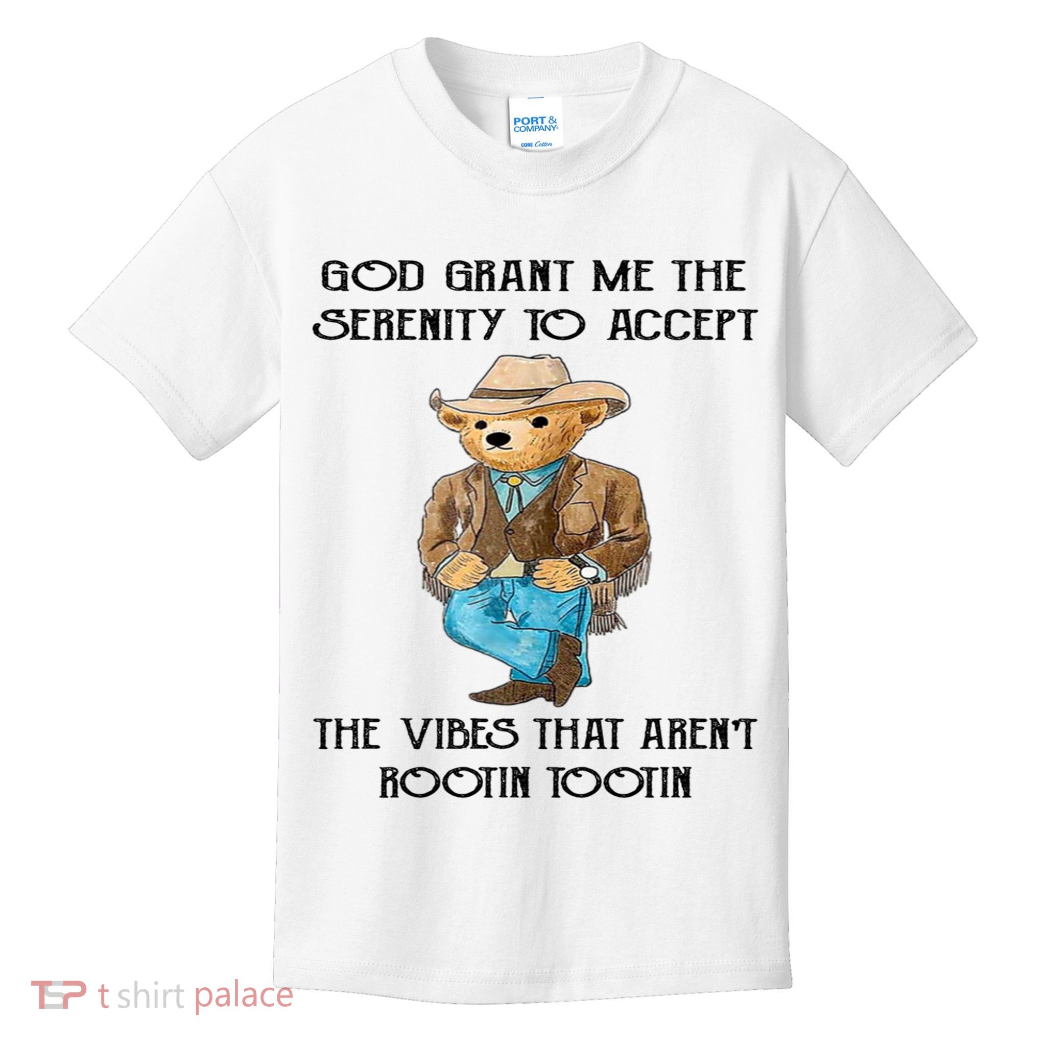 God Grant Me The Serenity To Accept The Vibes Kids T-Shirt