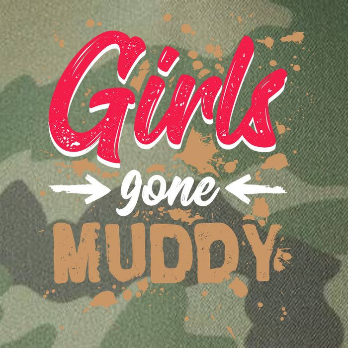 Girl Gone Muddy Mud Runs For Wo Mud Running Team Legacy Tie Dye Trucker Hat