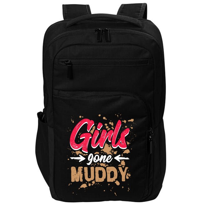Girl Gone Muddy Mud Runs For Wo Mud Running Team Impact Tech Backpack