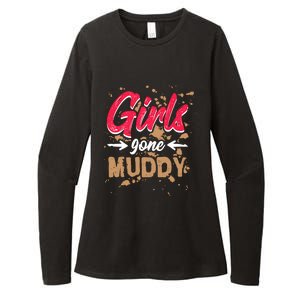 Girl Gone Muddy Mud Runs For Wo Mud Running Team Womens CVC Long Sleeve Shirt