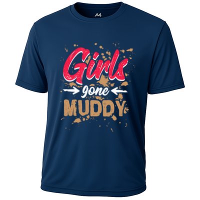 Girl Gone Muddy Mud Runs For Wo Mud Running Team Performance Shirt