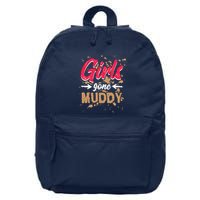 Girl Gone Muddy Mud Runs For Wo Mud Running Team 16 in Basic Backpack