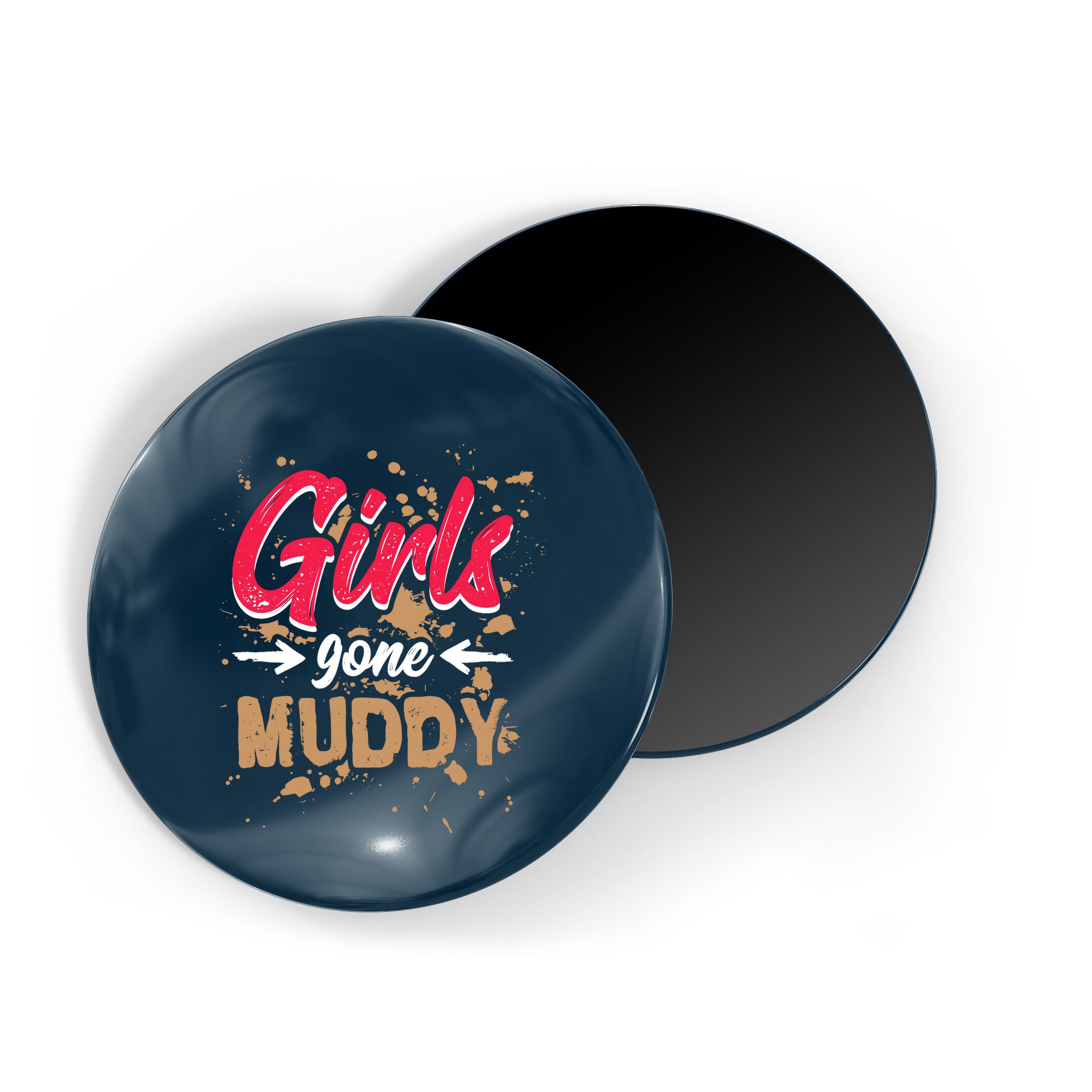 Girl Gone Muddy Mud Runs For Wo Mud Running Team Magnet