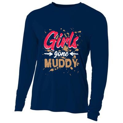Girl Gone Muddy Mud Runs For Wo Mud Running Team Cooling Performance Long Sleeve Crew