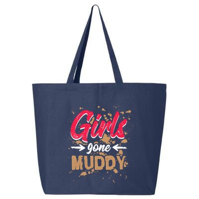 Girl Gone Muddy Mud Runs For Wo Mud Running Team 25L Jumbo Tote