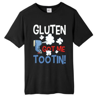 Gluten Got Me Tootin Gluten Allergy Celiac Disease Tall Fusion ChromaSoft Performance T-Shirt