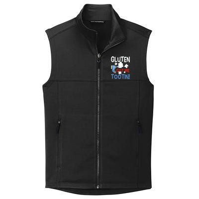 Gluten Got Me Tootin Gluten Allergy Celiac Disease Collective Smooth Fleece Vest