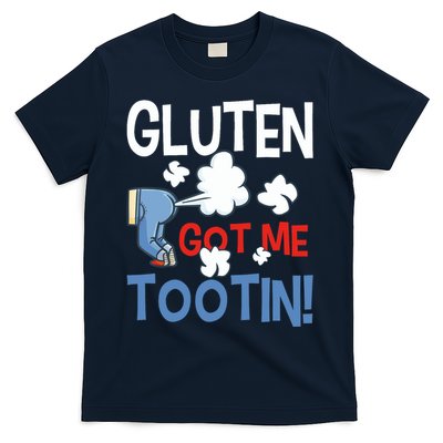 Gluten Got Me Tootin Gluten Allergy Celiac Disease T-Shirt