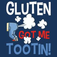 Gluten Got Me Tootin Gluten Allergy Celiac Disease Beanie