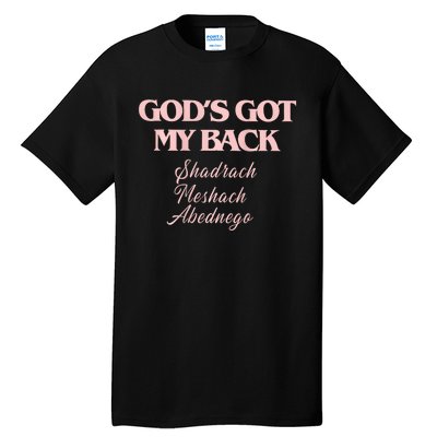 Gods Got My Back Tall T-Shirt